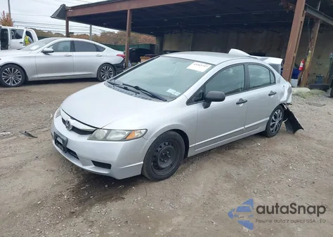 2009 Honda Civic Vp из США, поврежденный, VIN 2HGFA16379H324376